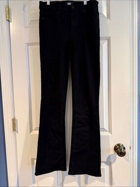 PAIGE High Rise Manhattan Black Jeans